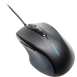 Kensington Mouse Pro Fit™ di dimensioni standard con cavo Nero, Ottico, USB tipo A, 2400 DPI, Nero
