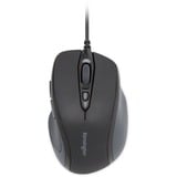 Kensington Mouse Pro Fit di medie dimensioni con cavo Nero, Mano destra, Ottico, USB tipo A, 1000 DPI, Nero