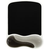 Kensington Mouse pad in Duo Gel, Tappetino per mouse Nero/grigio scuro, Grigio, Monocromatico, Gel, Riposo del polso