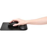 Kensington Mouse pad poggiapolsi ErgoSoft™ Nero, Nero, Monocromatico, Riposo del polso