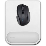 Kensington Poggiapolsi per Mouse/Trackpad sottili ErgoSoft™ grigio, Grigio, Monocromatico, Ecopelle, Gel, Riposo del polso