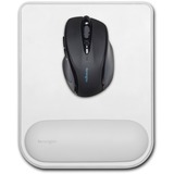 Kensington Poggiapolsi per Mouse/Trackpad sottili ErgoSoft™, Tappetino per mouse grigio, Grigio, Monocromatico, Ecopelle, Gel, Riposo del polso