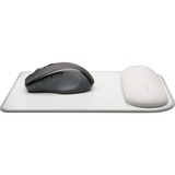 Kensington Poggiapolsi per Mouse/Trackpad sottili ErgoSoft™, Tappetino per mouse grigio, Grigio, Monocromatico, Ecopelle, Gel, Riposo del polso