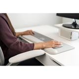 Kensington Poggiapolsi per Mouse/Trackpad sottili ErgoSoft™, Tappetino per mouse grigio, Grigio, Monocromatico, Ecopelle, Gel, Riposo del polso