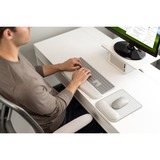 Kensington Poggiapolsi per Mouse/Trackpad sottili ErgoSoft™, Tappetino per mouse grigio, Grigio, Monocromatico, Ecopelle, Gel, Riposo del polso