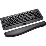 Kensington Poggiapolsi per tastiere meccaniche e da gioco ErgoSoft Nero, Elastomero, Gel, Poliuretano termoplastico (TPU), Nero, Taiwan, 30,5 mm, 129,5 mm, 576,6 mm