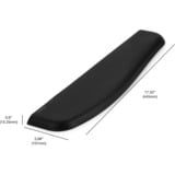 Kensington Poggiapolsi per tastiere standard ErgoSoft Nero, Gel, Nero, Taiwan, 101 mm, 445 mm, 15 mm