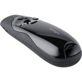 Kensington Presenter Expert Controllo del cursore wireless con laser rosso, Presentatore Nero/nero lucido, RF, USB, 45 m, Nero