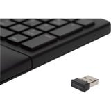 Kensington Pro Fit Ergo tastiera Universale Bluetooth QWERTZ Tedesco Nero Nero, Full-size (100%), Wireless, Bluetooth, QWERTZ, Nero