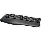 Kensington Pro Fit Ergo tastiera Universale Wireless a RF + USB QWERTZ Tedesco Nero Nero, Full-size (100%), Con cavo e senza cavo, Wireless a RF + USB, QWERTZ, Nero