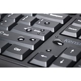 Kensington Pro Fit Ergo tastiera Wireless a RF + USB QWERTZ Tedesco Nero Nero, Full-size (100%), Wireless a RF + USB, QWERTZ, Nero