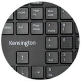 Kensington Pro Fit Ergo tastiera Wireless a RF + USB QWERTZ Tedesco Nero Nero, Full-size (100%), Wireless a RF + USB, QWERTZ, Nero