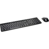 Kensington Set wireless per desktop Pro Fit® a basso profilo, Set desktop Nero, Full-size (100%), Wireless, RF Wireless, QWERTZ, Nero, Mouse incluso