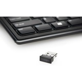 Kensington Tastiera wireless sottile Advance Fit™ Nero, Full-size (100%), Wireless, Bluetooth, QWERTY, Nero
