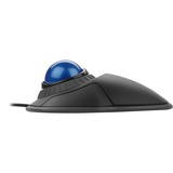 Kensington Trackball Orbit® con rotella di scorrimento Nero/Blu, Ambidestro, Ottico, USB tipo A, Nero