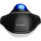 Kensington Trackball Orbit con rotella di scorrimento Nero/Blu, Ambidestro, Ottico, USB tipo A, Nero