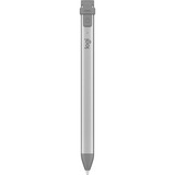 Logitech 914-000052 penna per PDA Grigio, Argento 20 g argento/grigio, Tablet, Apple, Grigio, Argento, iPad Pro 12.9" (3rd gen), iPad Pro 11", iPad (7th, 6th gen), iPad Air (3rd gen), iPad mini (5th gen), Acrilonitrile butadiene stirene (ABS), Alluminio, Silicone, Da Incasso