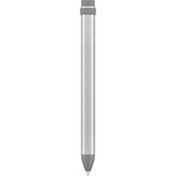 Logitech 914-000052 penna per PDA Grigio, Argento 20 g argento/grigio, Tablet, Apple, Grigio, Argento, iPad Pro 12.9" (3rd gen), iPad Pro 11", iPad (7th, 6th gen), iPad Air (3rd gen), iPad mini (5th gen), Acrilonitrile butadiene stirene (ABS), Alluminio, Silicone, Da Incasso