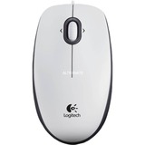 Logitech B100 Optical Usb f/ Bus mouse Ambidestro USB tipo A Ottico 800 DPI bianco, Ambidestro, Ottico, USB tipo A, 800 DPI, Bianco