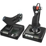 Logitech Flight Control System Nero, Argento USB 2.0 Simulazione di Volo Analogico/Digitale PC Simulazione di Volo, PC, Analogico/Digitale, Cablato, USB 2.0, Nero, Argento