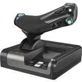 Logitech Flight Control System Nero, Argento USB 2.0 Simulazione di Volo Analogico/Digitale PC Simulazione di Volo, PC, Analogico/Digitale, Cablato, USB 2.0, Nero, Argento