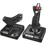 Logitech Flight Control System Nero, Argento USB 2.0 Simulazione di Volo Analogico/Digitale PC, HOTAS Simulazione di Volo, PC, Analogico/Digitale, Cablato, USB 2.0, Nero, Argento