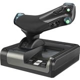 Logitech Flight Control System Nero, Argento USB 2.0 Simulazione di Volo Analogico/Digitale PC, HOTAS Simulazione di Volo, PC, Analogico/Digitale, Cablato, USB 2.0, Nero, Argento