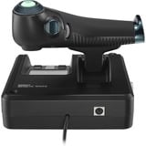 Logitech Flight Control System Nero, Argento USB 2.0 Simulazione di Volo Analogico/Digitale PC, HOTAS Simulazione di Volo, PC, Analogico/Digitale, Cablato, USB 2.0, Nero, Argento