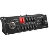 Logitech Flight Switch Panel Nero, Rosso, Argento USB 2.0 Simulazione di Volo Analogico/Digitale PC, Quadro portastrumenti Nero, Simulazione di Volo, PC, Analogico/Digitale, Cablato, USB 2.0, Nero, Rosso, Argento