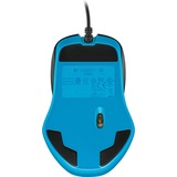 Logitech G300s mouse Mano destra USB tipo A Ottico 2500 DPI Mano destra, Ottico, USB tipo A, 2500 DPI, 1 ms, Nero, Blu