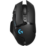 Logitech G502 mouse RF Wireless 16000 DPI Mano destra Nero, Mano destra, RF Wireless, 16000 DPI, Nero