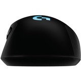 Logitech G703 Lightspeed mouse Mano destra RF Wireless Ottico 25600 DPI Nero, Mano destra, Ottico, RF Wireless, 25600 DPI, 1 ms, Nero