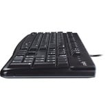 Logitech Keyboard K120 for Business tastiera USB QWERTY Inglese Nero Nero, Full-size (100%), Cablato, USB, QWERTY, Nero