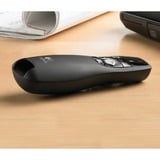 Logitech R400 puntatore wireless RF Nero, Presentatore Nero, RF, USB, 15 m, Nero