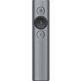 Logitech Spotlight puntatore wireless Bluetooth/RF Grigio, Presentatore Bluetooth/RF, USB, 30 m, Grigio