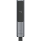 Logitech Spotlight puntatore wireless Bluetooth/RF Grigio, Presentatore Bluetooth/RF, USB, 30 m, Grigio