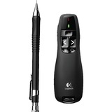 Logitech Wireless Presenter R400 puntatore wireless RF Nero, Presentatore Nero, RF, USB, 15 m, Nero