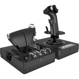 Logitech X56 HOTAS Nero USB 2.0 Simulazione di Volo Analogico/Digitale PC Nero, Simulazione di Volo, PC, Analogico/Digitale, Variabile, Cablato, USB 2.0