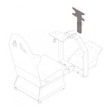 RaceRoom 75105062 kit di fissaggio, Base per monitor Nero