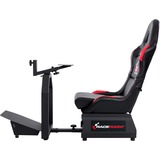 RaceRoom RR3055 Sedia per gaming universale Nero, Rosso Nero/Rosso, Sedia per gaming universale, Corse, PC, Playstation, Xbox, Nero/rosso, Nero, Rosso, Ecopelle