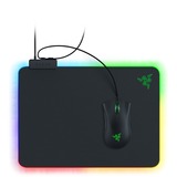 Razer Firefly V2 Tappetino per mouse per gioco da computer Nero Nero, Nero, Monocromatico, Multi, Tappetino per mouse per gioco da computer