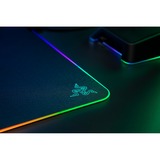 Razer Firefly V2 Tappetino per mouse per gioco da computer Nero Nero, Nero, Monocromatico, Multi, Tappetino per mouse per gioco da computer