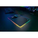 Razer Firefly V2 Tappetino per mouse per gioco da computer Nero Nero, Nero, Monocromatico, Multi, Tappetino per mouse per gioco da computer