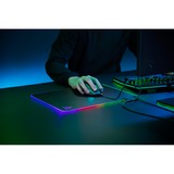 Razer Firefly V2 Tappetino per mouse per gioco da computer Nero Nero, Nero, Monocromatico, Multi, Tappetino per mouse per gioco da computer