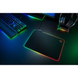Razer Firefly V2 Tappetino per mouse per gioco da computer Nero Nero, Nero, Monocromatico, Multi, Tappetino per mouse per gioco da computer