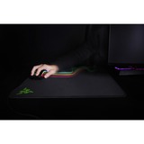 Razer Gigantus Nero Tappetino per mouse per gioco da computer Nero, Monocromatico, Spugna, Gomma, Barra appoggiaferro antiscivolo, Tappetino per mouse per gioco da computer