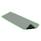 Razer Goiathus Extended Chroma Nero, Bianco Tappetino per mouse per gioco da computer, Gioco mouse pad bianco/grigio, Nero, Bianco, Monocromatico, Barra appoggiaferro antiscivolo, Tappetino per mouse per gioco da computer