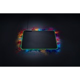 Razer Goliathus Chroma Tappetino per mouse per gioco da computer Nero Nero, Nero, Monocromatico, Microfibra, Multi, Barra appoggiaferro antiscivolo, Tappetino per mouse per gioco da computer