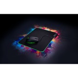 Razer Goliathus Chroma Tappetino per mouse per gioco da computer Nero Nero, Nero, Monocromatico, Microfibra, Multi, Barra appoggiaferro antiscivolo, Tappetino per mouse per gioco da computer