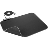 Sharkoon 1337 RGB V2 Gaming Mat Tappetino per mouse per gioco da computer Nero Nero, Nero, Monocromatico, Alimentazione USB, Barra appoggiaferro antiscivolo, Tappetino per mouse per gioco da computer